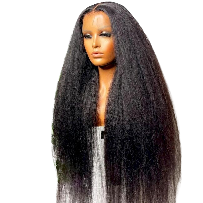 Kinky Straight HD Lace 13*4 13*6 360 Frontal  4*4 5*5 6*6 7*7 Closure  Wig  100% Human Raw Hair Top Raw A+