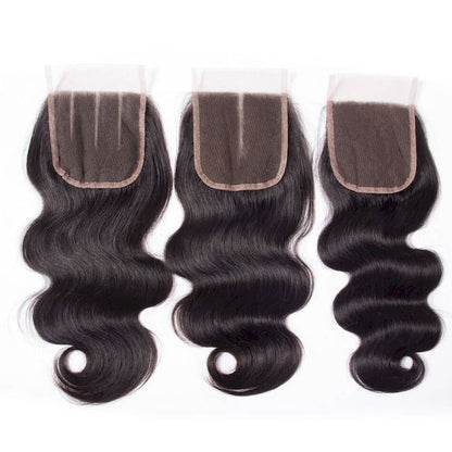 Body Wave  Frontal and Closure Lace Transparent HD Lace Small Knots 100%  Raw Hair