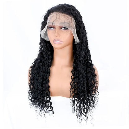 13*4 HD  Frontal  Wig  100% Human Raw Hair Top Raw A+ Straight Body Water loose Deep  Wave  Kinky  Curly