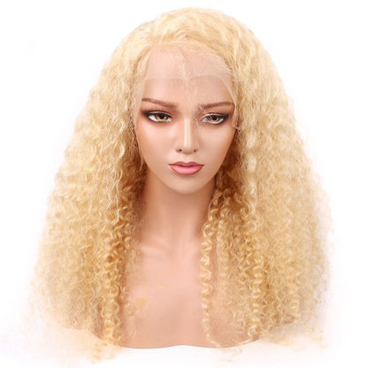 Wholesale 613 HD wig Kinky Curly  Frontal  13*4 13*6  and 2*6 4*4 5*5 6*6 7*7 Closure  Wig  100% Human Raw Hair