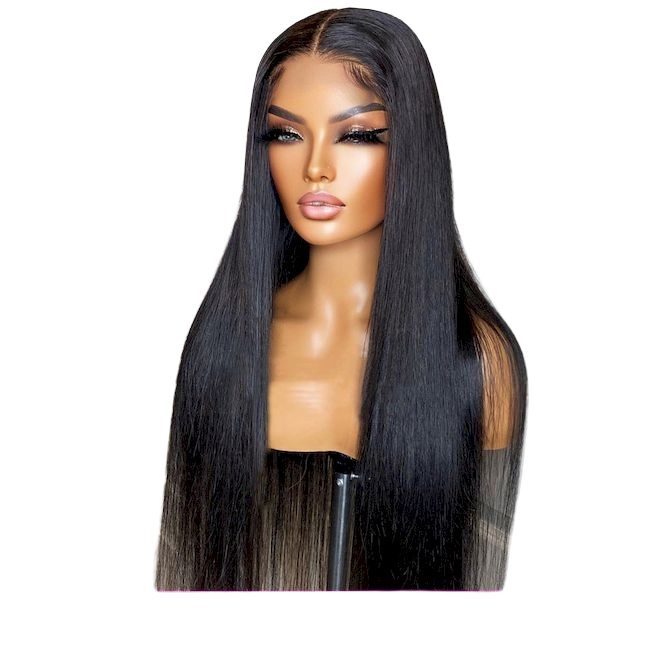 Top Raw A+ Pro Straight HD wig 13*4 13*6 Frontal  and 2*6 4*4 5*5 6*6 7*7 Closure  Wig  100% Human Raw Hair