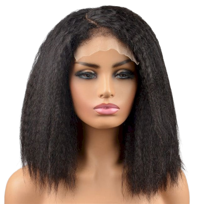 Top Raw A+ Pro Kinky Straight Transparent wig 13*4 13*6 Frontal  and 2*6 4*4 5*5 6*6 7*7 Closure  Wig  100% Human Raw Hair