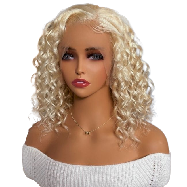 Wholesale 613 HD wig Kinky Curly  Frontal  13*4 13*6  and 2*6 4*4 5*5 6*6 7*7 Closure  Wig  100% Human Raw Hair