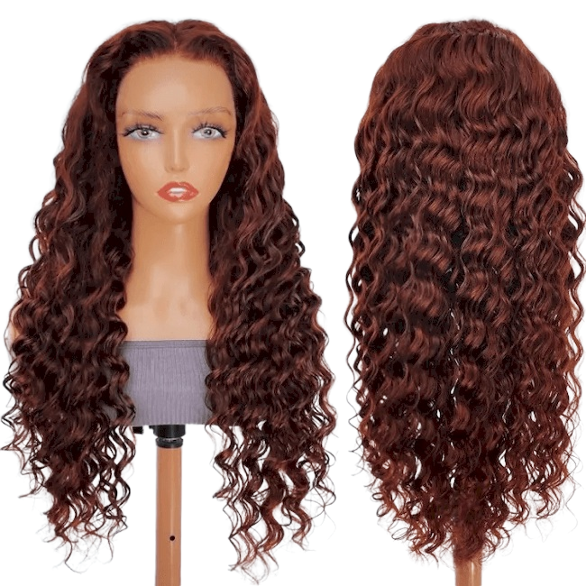 Top Raw A+ Pro Deep Wave HD wig 13*4 13*6 Frontal  and 2*6 4*4 5*5 6*6 7*7 Closure  Wig  100% Human Raw Hair