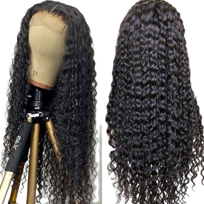 Deep Wave HD Lace 13*4 13*6 360 Frontal  4*4 5*5 6*6 7*7 Closure  Wig  100% Human Raw Hair Top Raw A+