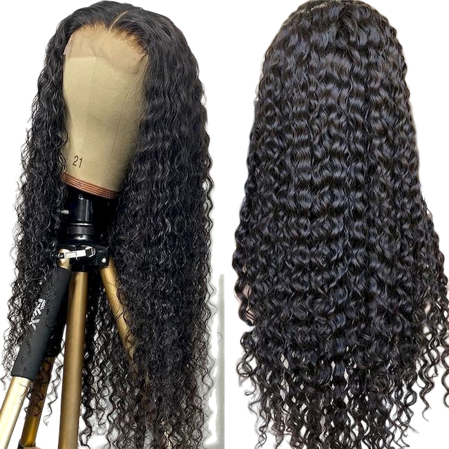 Top Raw A+ Pro Deep Wave HD wig 13*4 13*6 Frontal  and 2*6 4*4 5*5 6*6 7*7 Closure  Wig  100% Human Raw Hair