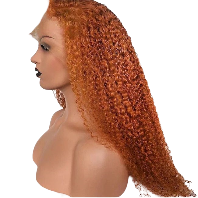 Top Raw A+ Pro Kinky Curly Transparent wig 13*4 13*6 Frontal  and 2*6 4*4 5*5 6*6 7*7 Closure  Wig  100% Human Raw Hair