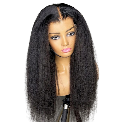 Kinky Straight HD Lace 13*4 13*6 360 Frontal  4*4 5*5 6*6 7*7 Closure  Wig  100% Human Raw Hair Top Raw A+