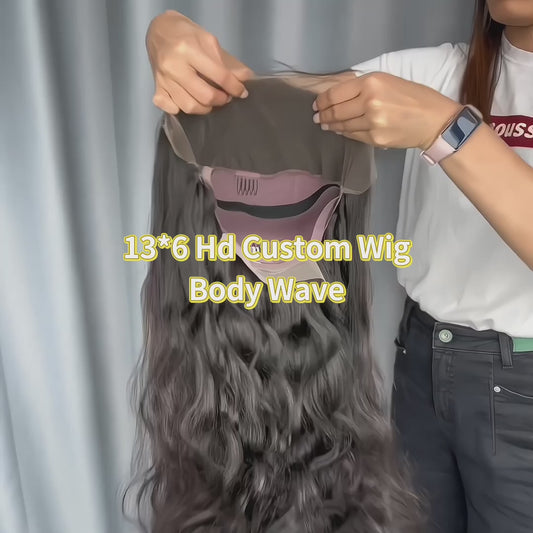 Body Wave HD Lace 13*4 13*6 360 Frontal  4*4 5*5 6*6 7*7 Closure  Wig  100% Human Raw Hair Top Raw A+