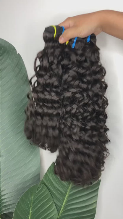 Top Raw A+ Pro  Hair Bundle Straight Body Wtaer Loose Deep Wave  Curly Kinky Wholesale