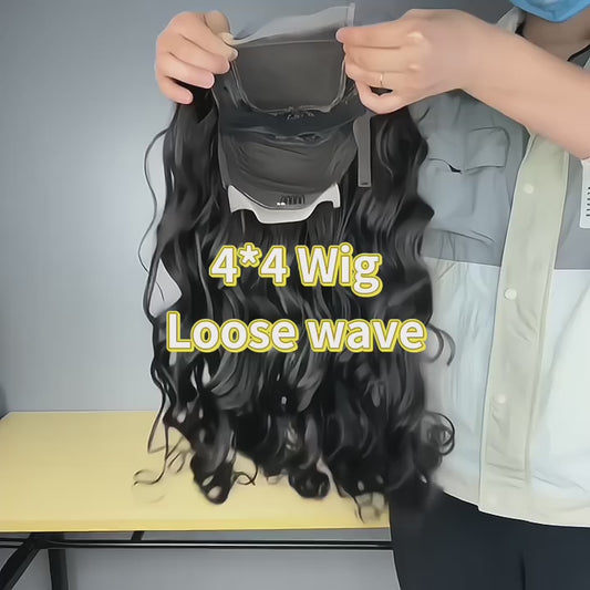 Top Raw A+ Pro Loose Wave Transparent wig 13*4 13*6 Frontal  and 2*6 4*4 5*5 6*6 7*7 Closure  Wig  100% Human Raw Hair